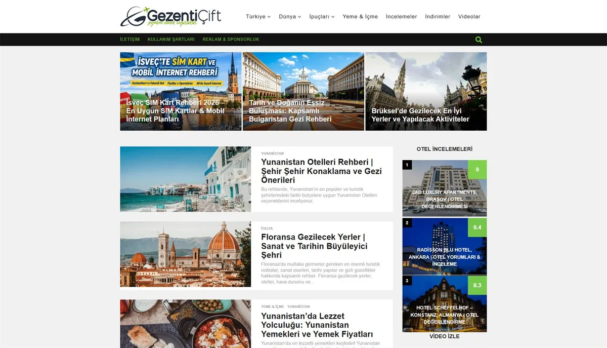 Gezenti Çift website