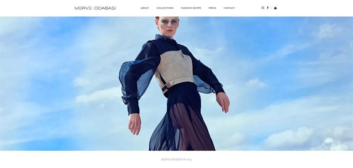 Merve Odabaşı website