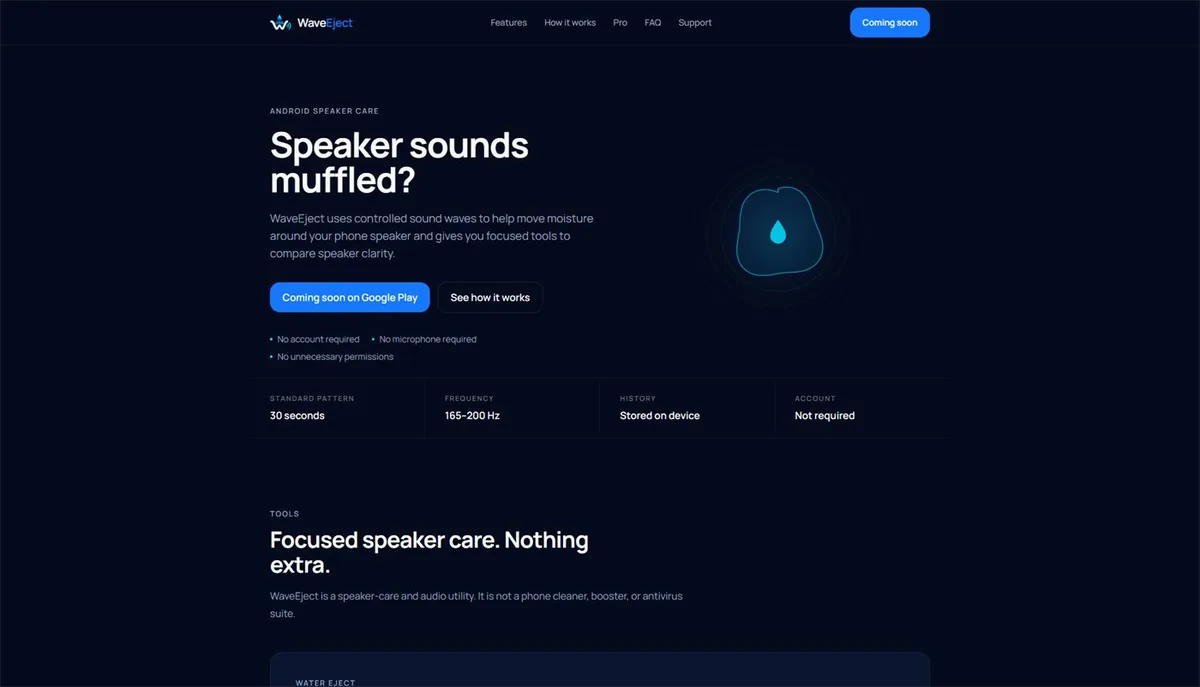 WaveEject website